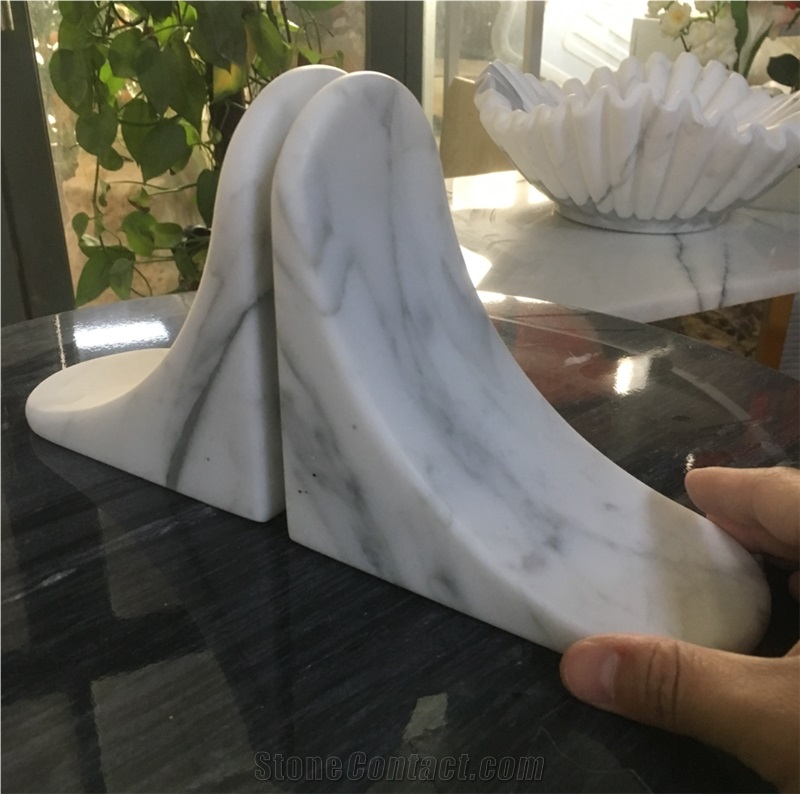 carrara white bookend carrara home decor product